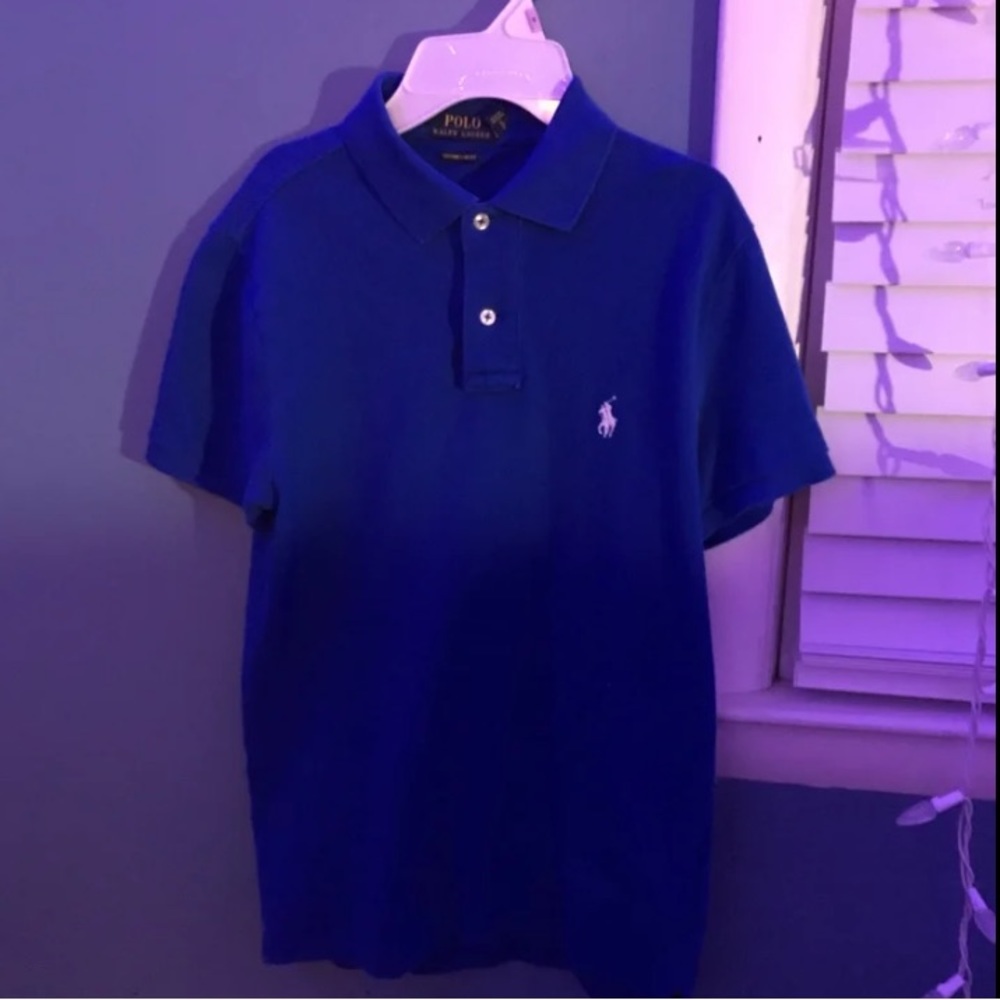 Mens Blue Ralph Lauren Polo